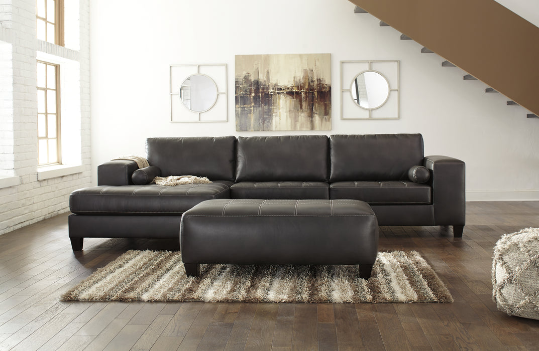 Nokomis 2-Piece Sectional with Ottoman Factory Furniture Mattress & More - Online or In-Store at our Phillipsburg Location Serving Dayton, Eaton, and Greenville. Shop Now.
