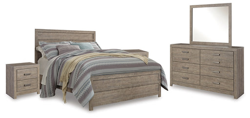 Culverbach Queen Panel Bed with Mirrored Dresser and 2 Nightstands Factory Furniture Mattress & More - Online or In-Store at our Phillipsburg Location Serving Dayton, Eaton, and Greenville. Shop Now.