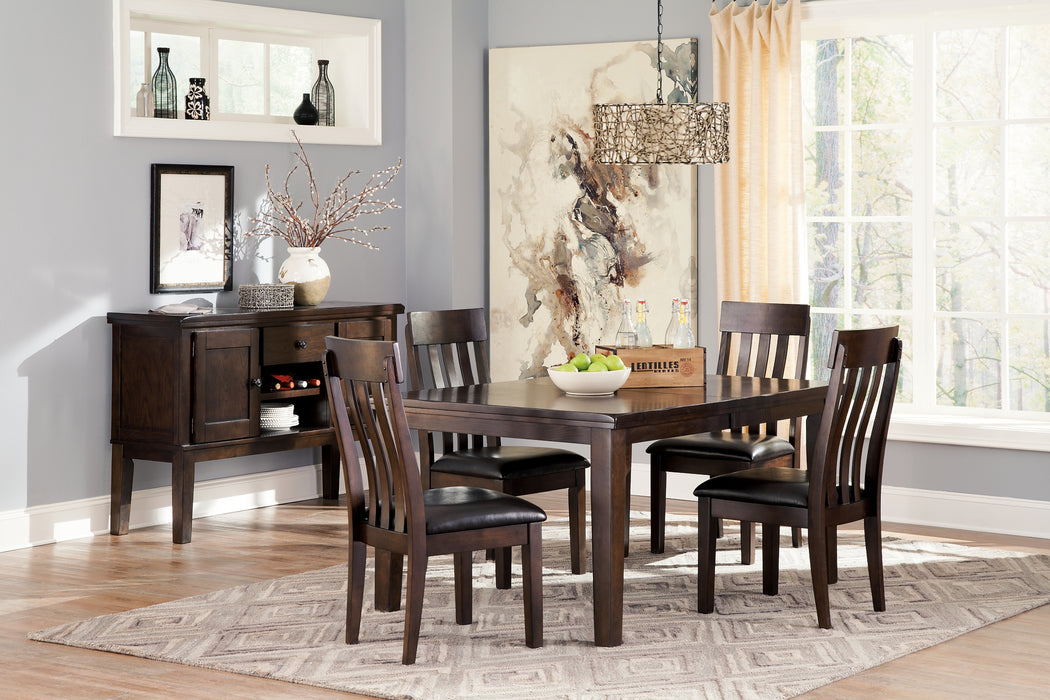 Haddigan Dining Table and 4 Chairs with Storage Factory Furniture Mattress & More - Online or In-Store at our Phillipsburg Location Serving Dayton, Eaton, and Greenville. Shop Now.