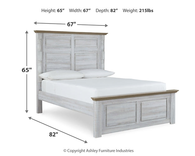 Haven Bay Queen Panel Bed with Dresser Factory Furniture Mattress & More - Online or In-Store at our Phillipsburg Location Serving Dayton, Eaton, and Greenville. Shop Now.
