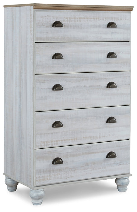 Haven Bay Queen Panel Storage Bed with Mirrored Dresser and Chest Factory Furniture Mattress & More - Online or In-Store at our Phillipsburg Location Serving Dayton, Eaton, and Greenville. Shop Now.