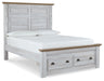 Haven Bay Queen Panel Storage Bed with Mirrored Dresser, Chest and Nightstand Factory Furniture Mattress & More - Online or In-Store at our Phillipsburg Location Serving Dayton, Eaton, and Greenville. Shop Now.