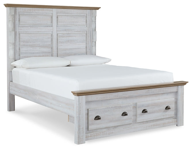 Haven Bay Queen Panel Storage Bed with Mirrored Dresser, Chest and 2 Nightstands Factory Furniture Mattress & More - Online or In-Store at our Phillipsburg Location Serving Dayton, Eaton, and Greenville. Shop Now.