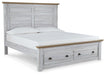Haven Bay King Panel Storage Bed with Mirrored Dresser and 2 Nightstands Factory Furniture Mattress & More - Online or In-Store at our Phillipsburg Location Serving Dayton, Eaton, and Greenville. Shop Now.