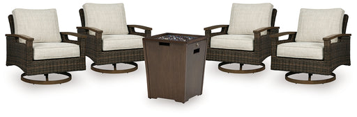 Rodeway South Outdoor Fire Pit Table and 4 Chairs Factory Furniture Mattress & More - Online or In-Store at our Phillipsburg Location Serving Dayton, Eaton, and Greenville. Shop Now.