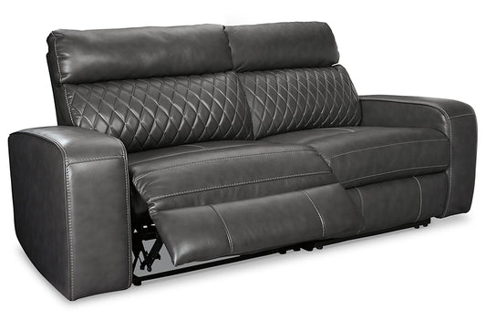 Samperstone 2-Piece Power Reclining Sectional Factory Furniture Mattress & More - Online or In-Store at our Phillipsburg Location Serving Dayton, Eaton, and Greenville. Shop Now.
