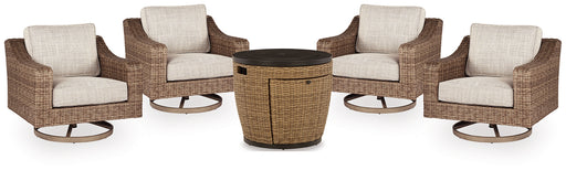 Malayah Outdoor Fire Pit Table and 4 Chairs Factory Furniture Mattress & More - Online or In-Store at our Phillipsburg Location Serving Dayton, Eaton, and Greenville. Shop Now.