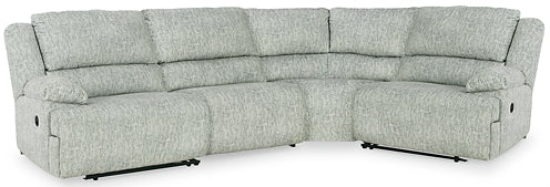 McClelland 4-Piece Reclining Sectional Factory Furniture Mattress & More - Online or In-Store at our Phillipsburg Location Serving Dayton, Eaton, and Greenville. Shop Now.