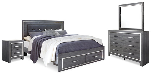 Lodanna Queen Panel Bed with Mirrored Dresser and Nightstand Factory Furniture Mattress & More - Online or In-Store at our Phillipsburg Location Serving Dayton, Eaton, and Greenville. Shop Now.