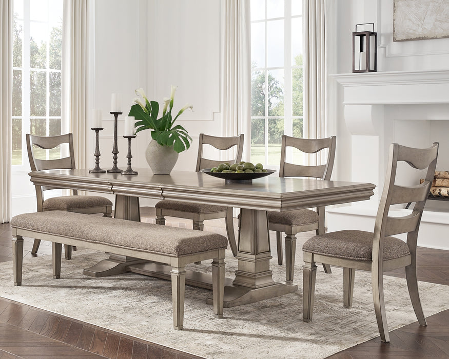 Lexorne Dining Table and 4 Chairs and Bench Factory Furniture Mattress & More - Online or In-Store at our Phillipsburg Location Serving Dayton, Eaton, and Greenville. Shop Now.