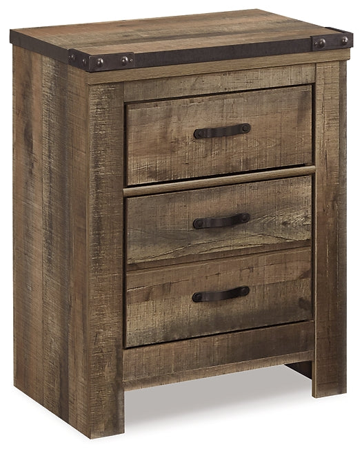 Trinell Two Drawer Night Stand Factory Furniture Mattress & More - Online or In-Store at our Phillipsburg Location Serving Dayton, Eaton, and Greenville. Shop Now.