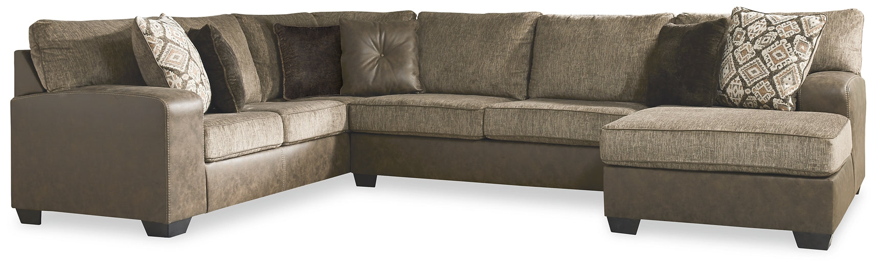 Abalone 3-Piece Sectional with Chaise Factory Furniture Mattress & More - Online or In-Store at our Phillipsburg Location Serving Dayton, Eaton, and Greenville. Shop Now.