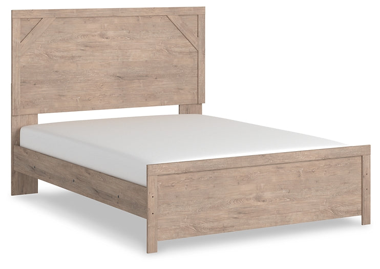 Senniberg Queen Panel Bed with Mirrored Dresser Factory Furniture Mattress & More - Online or In-Store at our Phillipsburg Location Serving Dayton, Eaton, and Greenville. Shop Now.