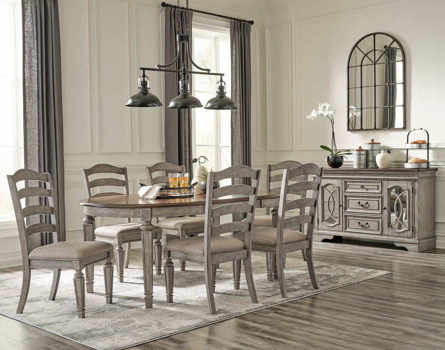 Lodenbay Dining Table and 6 Chairs with Storage Factory Furniture Mattress & More - Online or In-Store at our Phillipsburg Location Serving Dayton, Eaton, and Greenville. Shop Now.