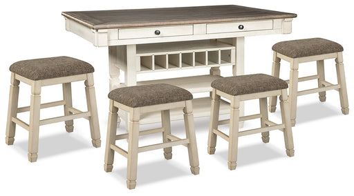 Bolanburg Counter Height Dining Table and 4 Barstools Factory Furniture Mattress & More - Online or In-Store at our Phillipsburg Location Serving Dayton, Eaton, and Greenville. Shop Now.