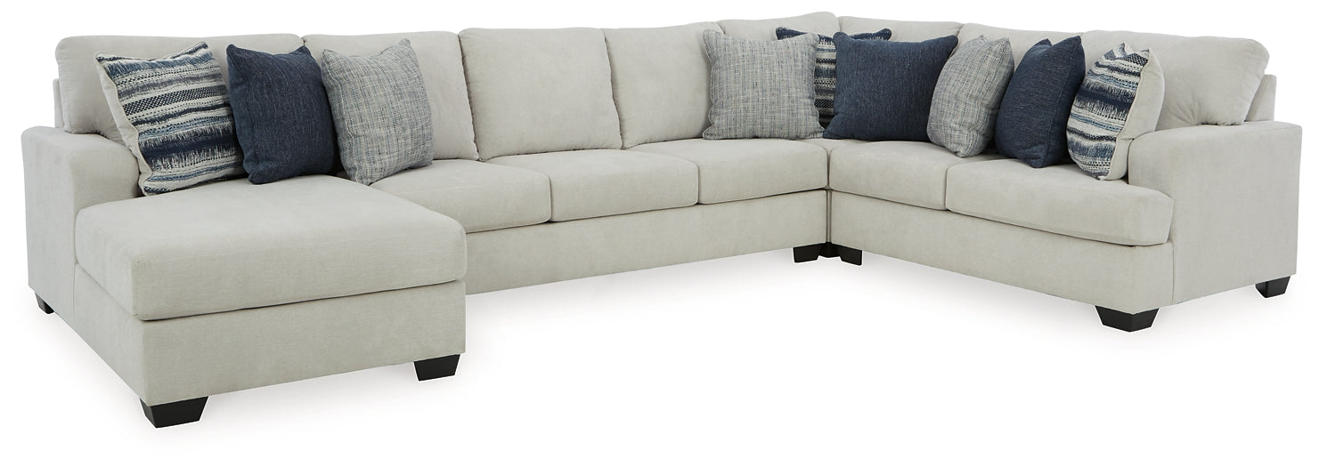 Lowder 4-Piece Sectional with Chaise Factory Furniture Mattress & More - Online or In-Store at our Phillipsburg Location Serving Dayton, Eaton, and Greenville. Shop Now.