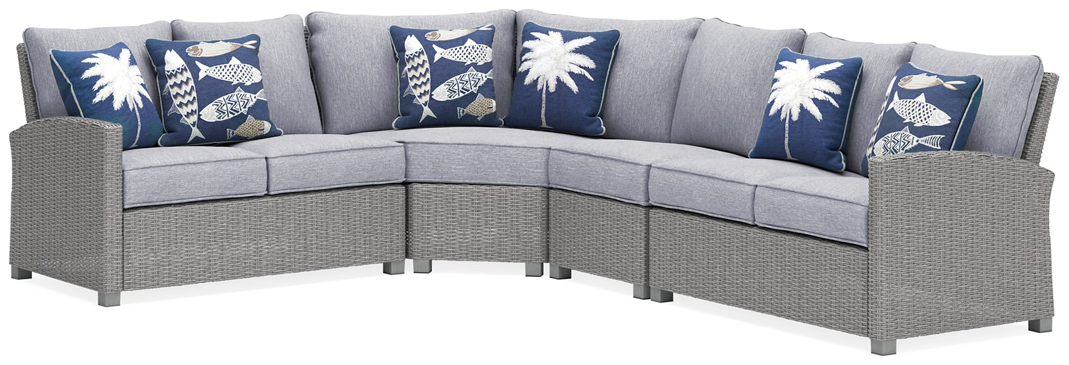 Naples Beach 4-Piece Outdoor Sectional Factory Furniture Mattress & More - Online or In-Store at our Phillipsburg Location Serving Dayton, Eaton, and Greenville. Shop Now.