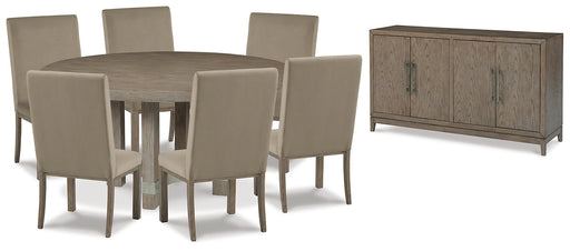 Chrestner Dining Table and 6 Chairs with Storage Factory Furniture Mattress & More - Online or In-Store at our Phillipsburg Location Serving Dayton, Eaton, and Greenville. Shop Now.