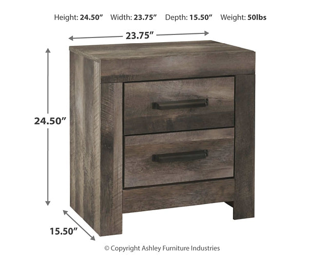 Wynnlow King Panel Bed with Mirrored Dresser, Chest and Nightstand Factory Furniture Mattress & More - Online or In-Store at our Phillipsburg Location Serving Dayton, Eaton, and Greenville. Shop Now.