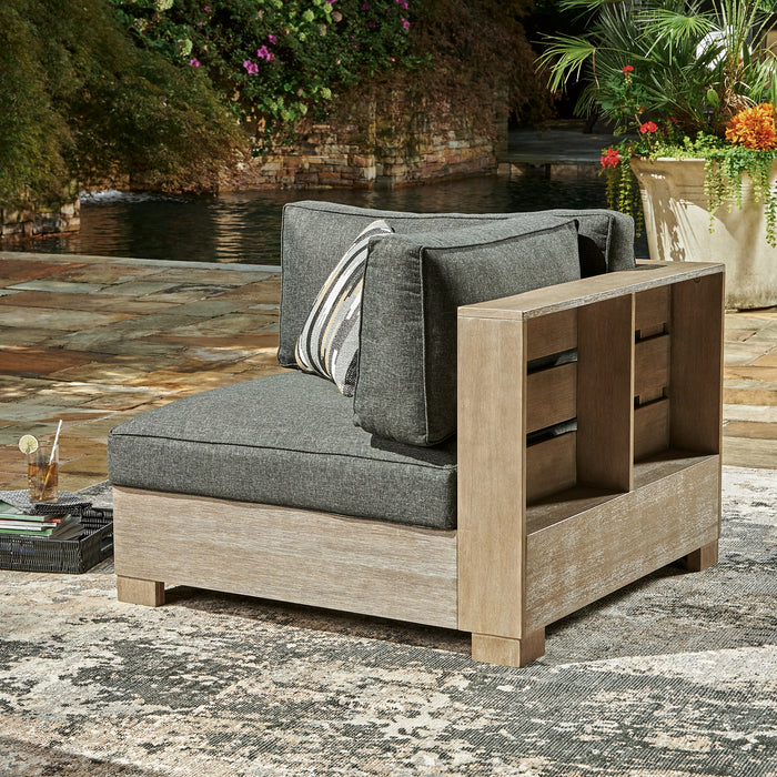 Citrine Park 4-Piece Outdoor Sectional with Ottoman Factory Furniture Mattress & More - Online or In-Store at our Phillipsburg Location Serving Dayton, Eaton, and Greenville. Shop Now.