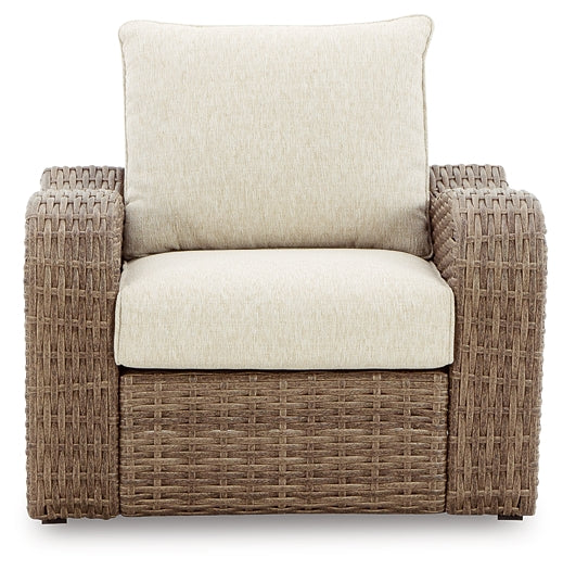 Sandy Bloom Outdoor Lounge Chair and Ottoman Factory Furniture Mattress & More - Online or In-Store at our Phillipsburg Location Serving Dayton, Eaton, and Greenville. Shop Now.