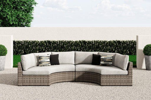 Calworth 2-Piece Outdoor Sectional Factory Furniture Mattress & More - Online or In-Store at our Phillipsburg Location Serving Dayton, Eaton, and Greenville. Shop Now.