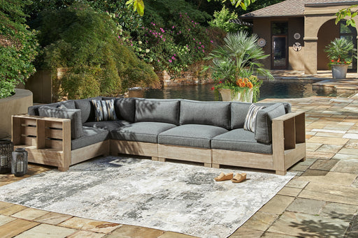 Citrine Park 5-Piece Outdoor Sectional Factory Furniture Mattress & More - Online or In-Store at our Phillipsburg Location Serving Dayton, Eaton, and Greenville. Shop Now.