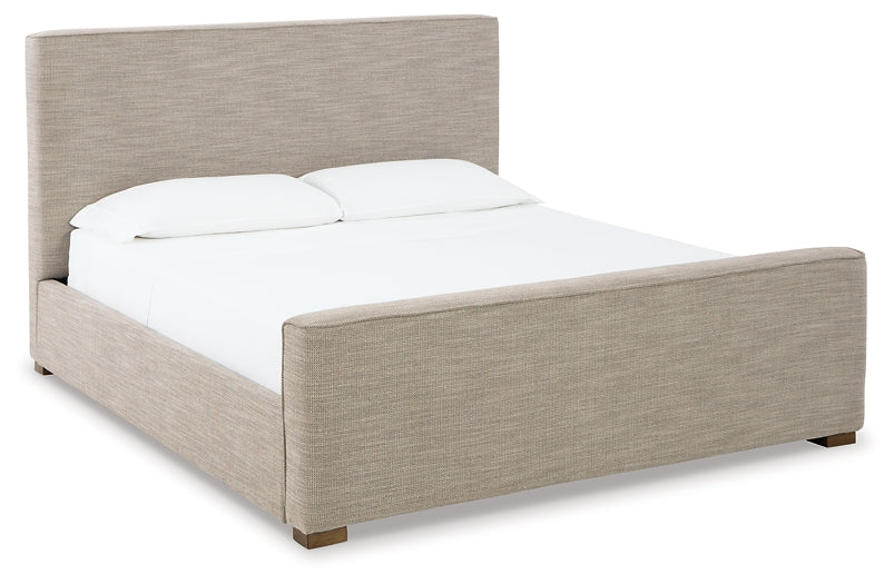 Dakmore King Upholstered Bed with Mirrored Dresser and 2 Nightstands Factory Furniture Mattress & More - Online or In-Store at our Phillipsburg Location Serving Dayton, Eaton, and Greenville. Shop Now.