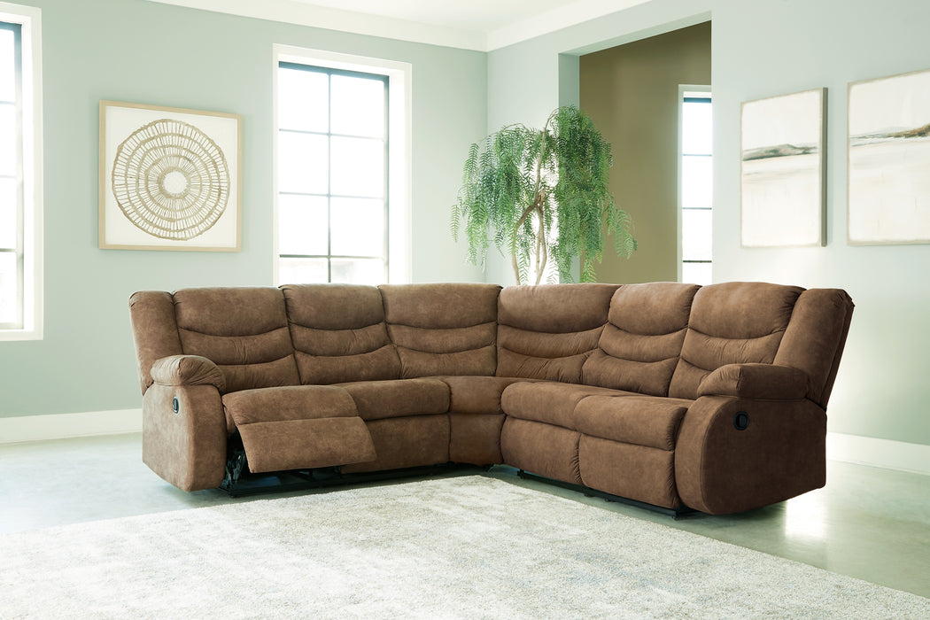 Partymate 2 Piece Reclining Sectional